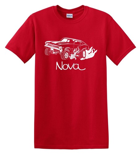 Camiseta coche clásico Chevy Nova - cualquier color y tallas hasta 5x/ - Imagen 7 de 12