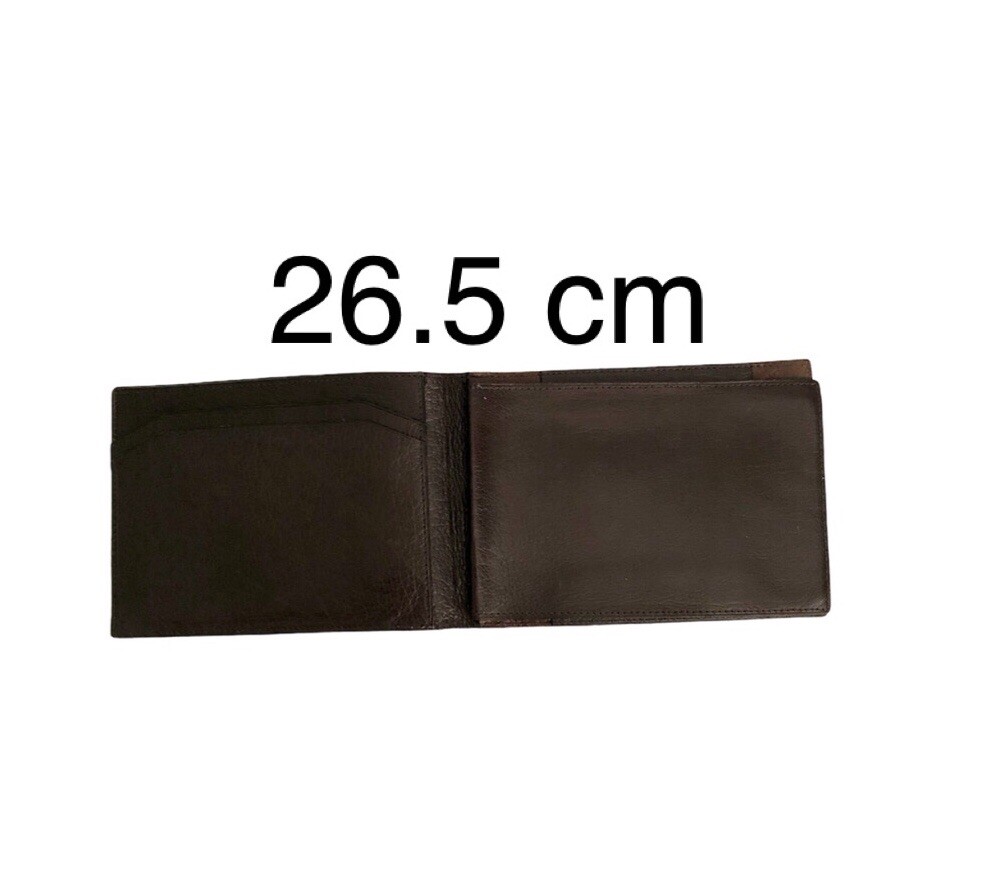 07) Portafoglio Artigianale In Vero Coccodrillo Marrone - Scarpe - Foto 2