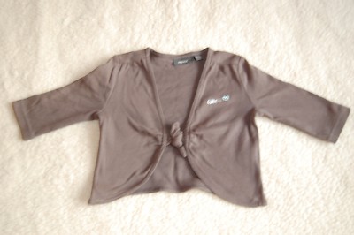 *mexx*, taupefarb. Bolerojäckchen, Gr. 110-116, gebraucht, Top-Zustand