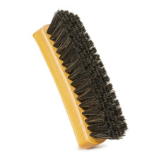 Spazzola per Lucidare le Scarpe in Pelle in Crine Scura - Cura della Scarpa