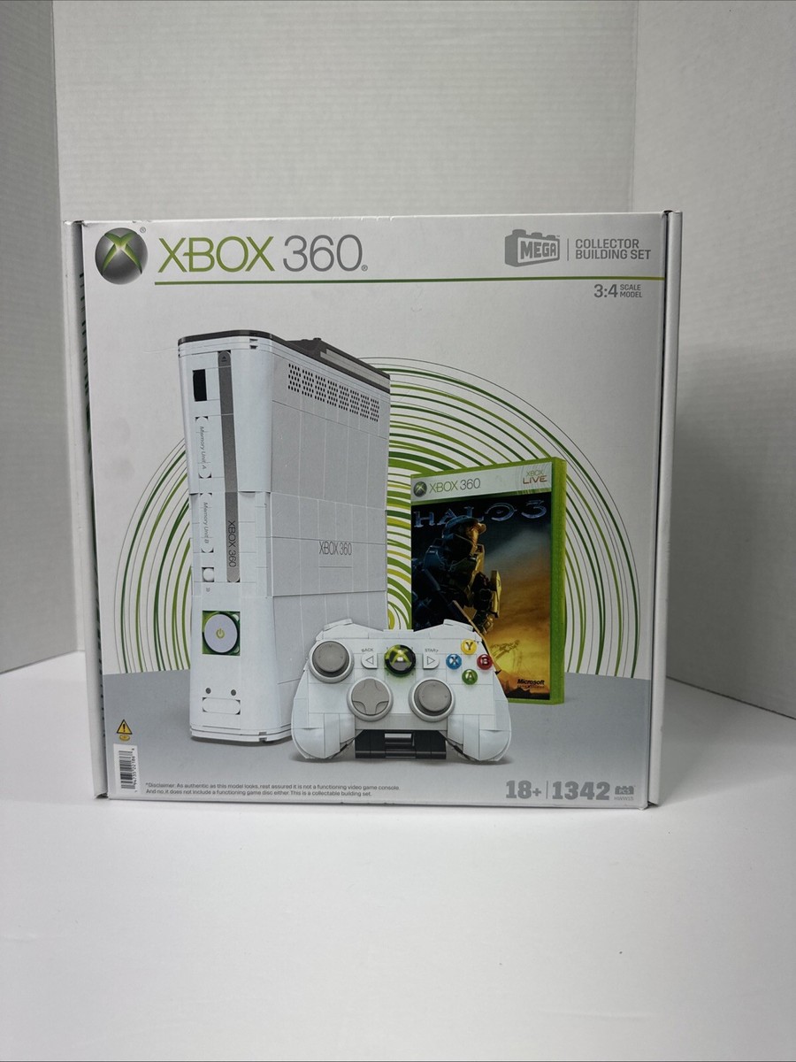 MEGA Showcase Microsoft Xbox 360 Collector Building Set - 1342 pcs