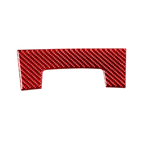 Red Carbon Fiber Interior Below Center Armrest Cover Trim For Chrysler 300 - Picture 8 of 12