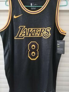 Nuevo Para Hombre De Los Angeles Lakers Kobe Bryant 8 Black Mamba Swingman Jersey Talla L Ebay