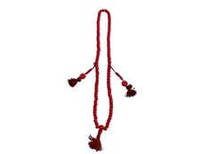 TIBETAN 108 PRAYER BEADS MALA JAPA MALA RED MALA 8MM