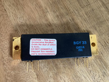 NOS Philips BGY33 Modulo amplificatore di potenza VHF, vecchio magazzino