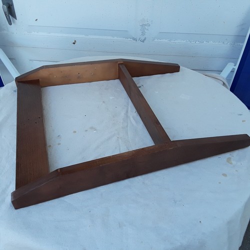 LA-Z-BOY Lazy Boy Lazboy Recliner Rocker Base Stand Brown Mahogany Chair Used - Picture 3 of 15