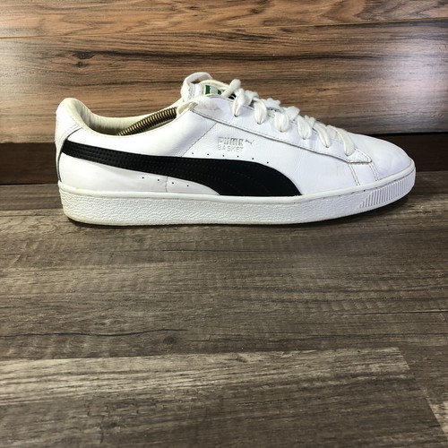 PUMA Basket all Classic Leather White Insignia 354367 22 Men's Shoes Size  11.5 | eBay