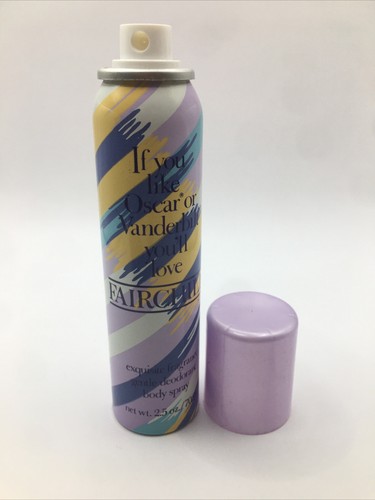 1 Fairchild 2.5 oz By Parfums de Coeur Fragrance Body Spray -Oscar or Vanderbilt - Picture 5 of 7