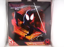 Marvel Spiderman 15 Days of Socks Advent Calendar Kids Large Shoe Size 3-10 NEW