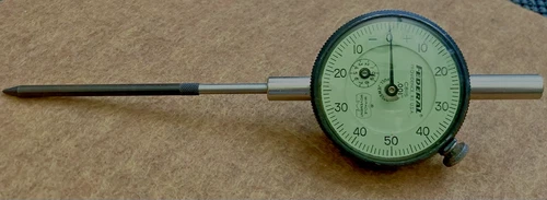 FEDERAL INDICATOR C-81S   1.000 travel @ .001  MIRACLE MOVMENT FULL JEWELED USA
