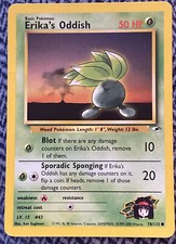ERIKA’S ODDISH - UNLIMITED Gym Heroes  - 78/132 - Common - Pokemon - NM