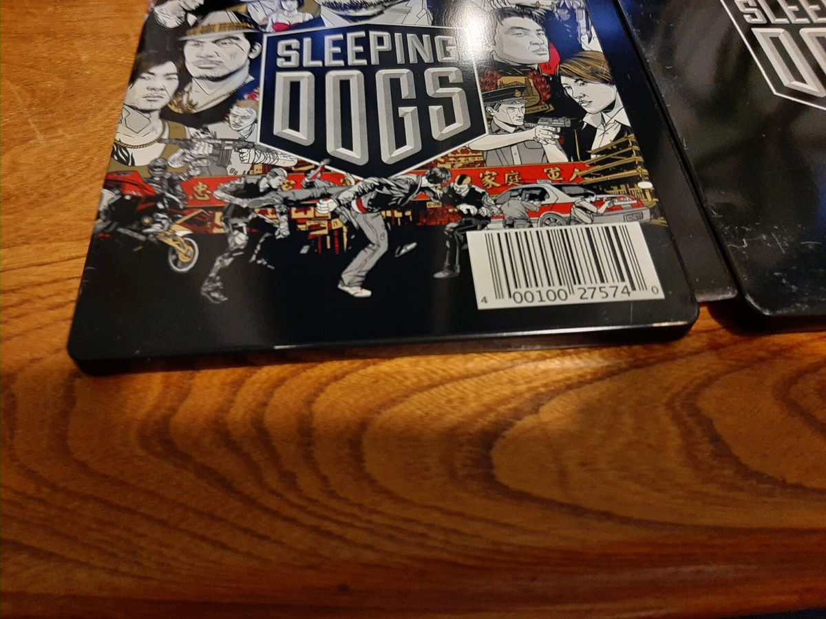 RARE* SLEEPING DOGS STEELBOOK G1 SIZE PS3 XBOX 360 *FUTURE SHOP
