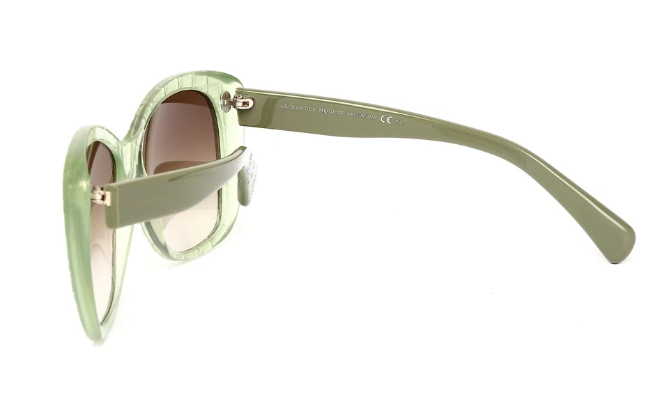 Gafas de sol para mujer Alexander Mcqueen AMQ 4193/S verde claro R1254 Foto 3 de 4