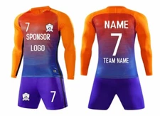 soccer jerseys Shorts Socks for boys Custom Goalie Jersey Shirts Soccer Uniform