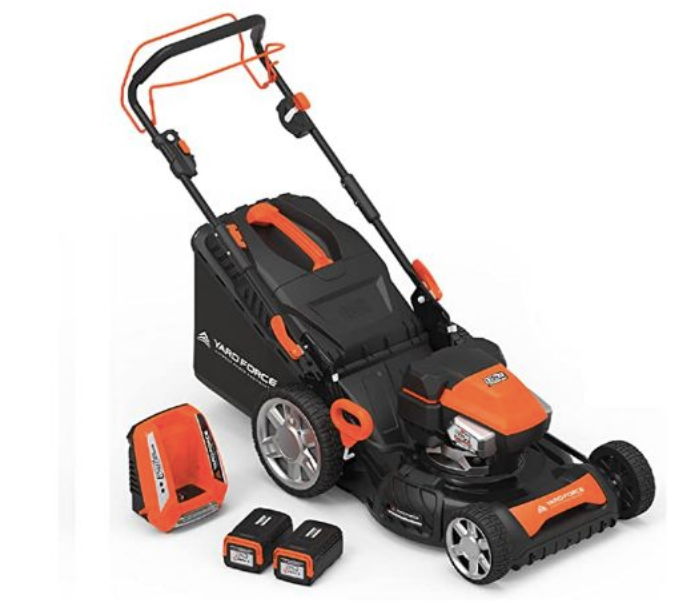 Yard Force Lawn Mower YOLMX225300 Electric Battery Lithium-Ion 22”  Torque-Sense