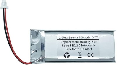 Battery for Sena SRL2 Motorcycle Bluetooth Headset,Helmet intercom(USN-702050PC-