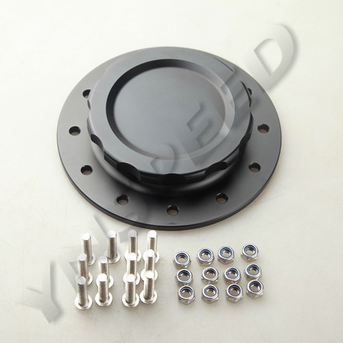 Conjunto de tapa de pila de combustible de aluminio 7618A para celdas de combustible RCI OD 4" negro anodizado - Imagen 1 de 5