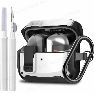 Armor Case for Galaxy Buds 3/Pro   2-in-1 Lock Cover + Cleaning Kit
