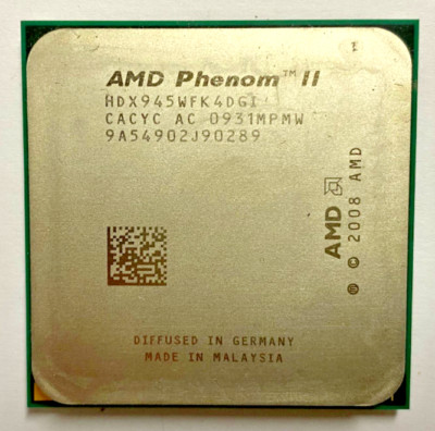 AMD Phenom II X4 945  HDX945WFK4DGI- Quad Core - 3,00 GHz- Sockel AM2+/AM3 #1203