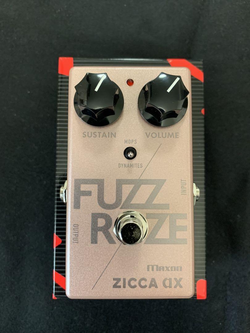 maxon FUZZ ROZE ZICCA ax char シグネイチャー美品 MAXON ZICCA ax FUZZ ROZE Charシグネイチャー