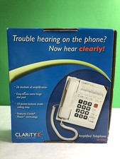 Clarity W1000 Amplified Telephone for Hearing Impaired New In Box