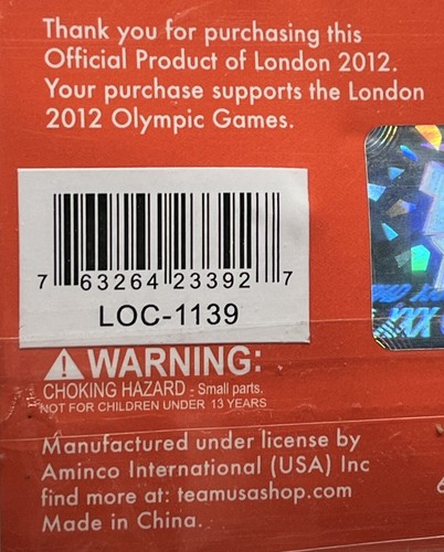 Ciclismo ~ Insignia de prendedor olímpico de pista ~ Juegos de Londres 2012 ~ Mascota Wenlock - Imagen 5 de 6