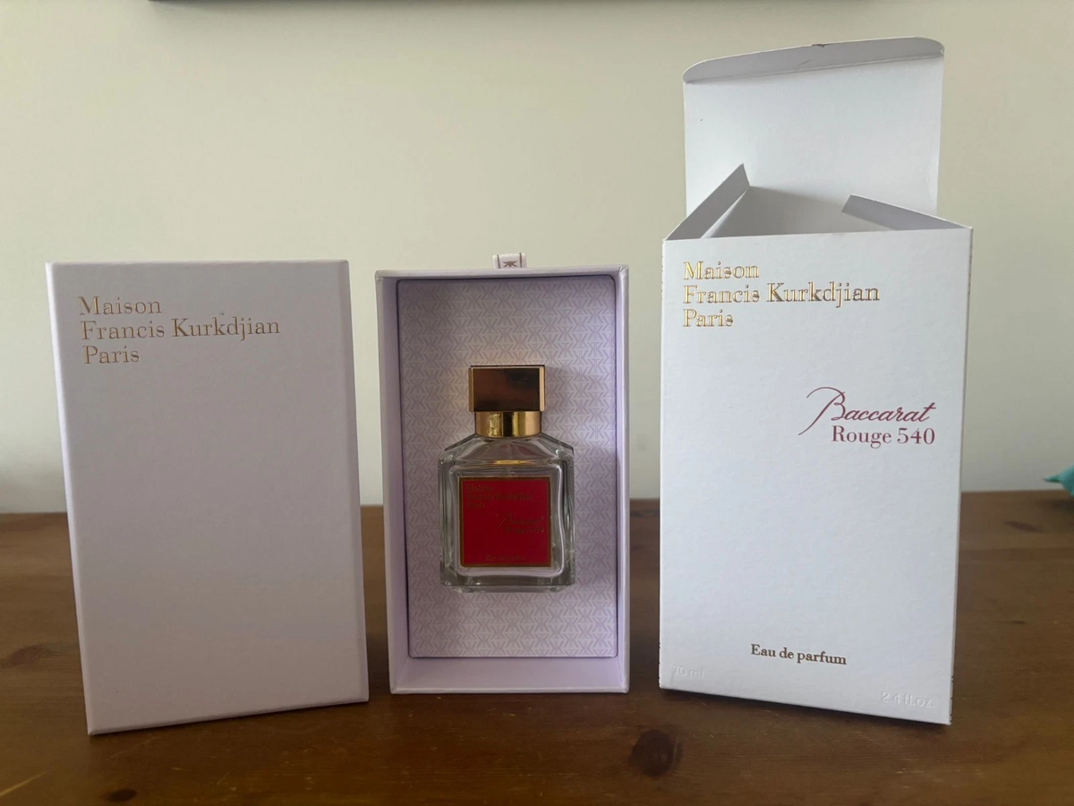 EMPTY BOTTLE MFK Baccarat Rouge 540 collector item empty with Full