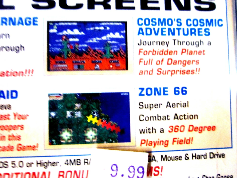 IBM 10 Games | Programs 1995 [Series 16] by White Wolf Software Rare NEW Sealed  - Image 4 of 4