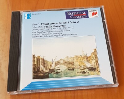 2 CD|Johann S.Bach|Vivaldi|Violin Concertos No.1 & No.2 BLITZVERSAND 