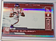 2006 Donruss Elite Red Passing the Torch Insert Nate Burleson /1000 Vikings