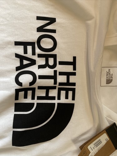 The North Face Mens Size XXL Box Tee sexy T Shirt White Blue NWT new outdoors - Picture 5 of 12