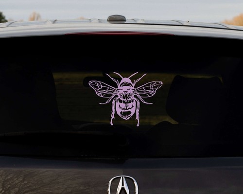 Bee Vinyl Decal – Realistic Silhouette Die Cut, Australian Made Bee Sticker - 第 28/42 張圖片