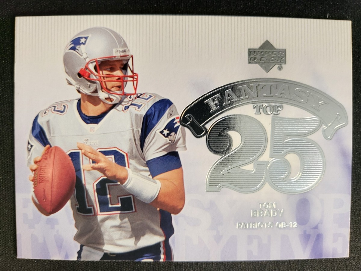 2006 Upper Deck Tom Brady FANTASY TOP 25 Card #F25-BR | eBay