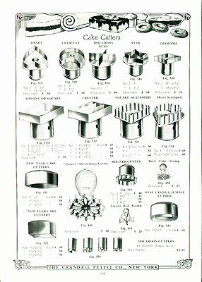 Catalog Page Ad Pettee Co Patty Pans Pie Racks Cake Soda Fountain Supply 1922 
