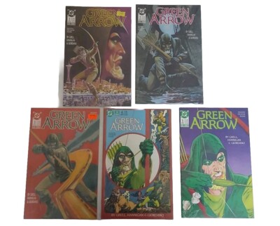 GREEN ARROW #1,2,3,4,5 1988