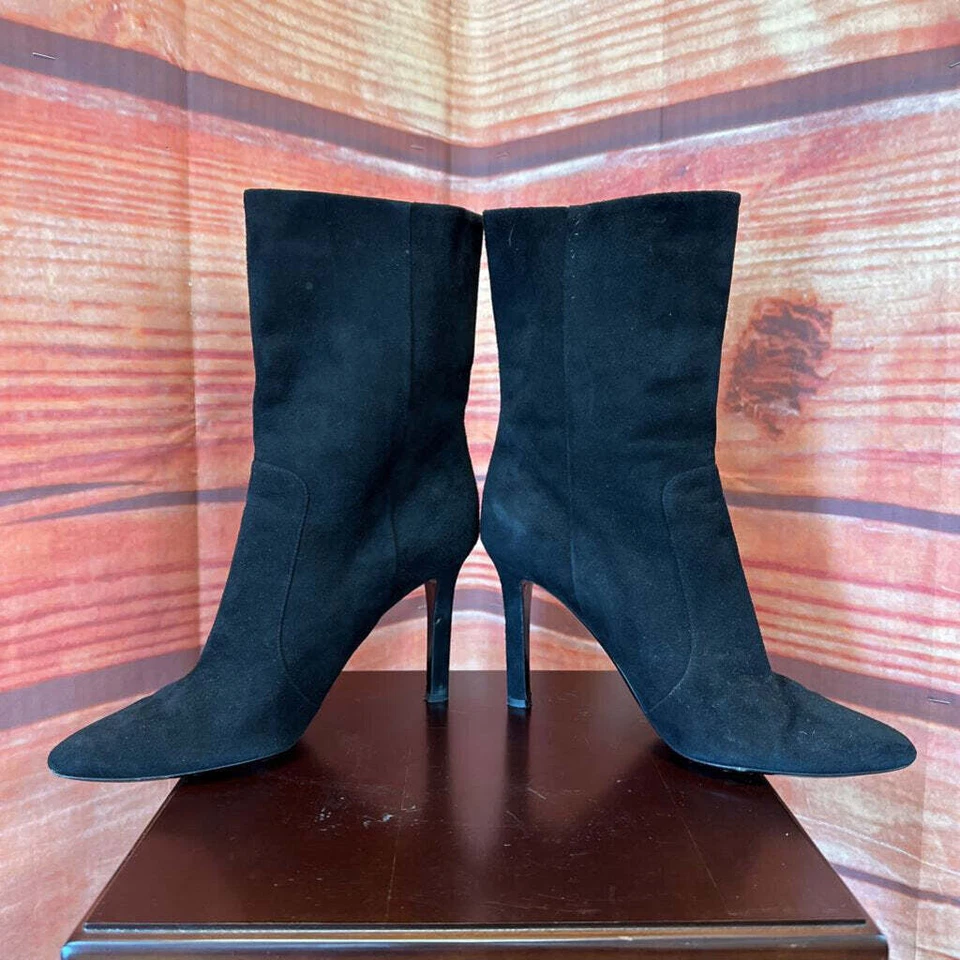 BOTAS TAMARA MELLON TACÓN NEGRO TALLA 9.5 TCC Foto 3 de 4