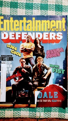 Entertainment Weekly Magazine Jan 20, 2017 - The Defenders, Marvel Superheros