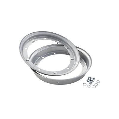 Felge SIP Spareparts 2.10 Ø10 Zoll silber für Vespa 50-125, PV, ET3, PK, S, XL