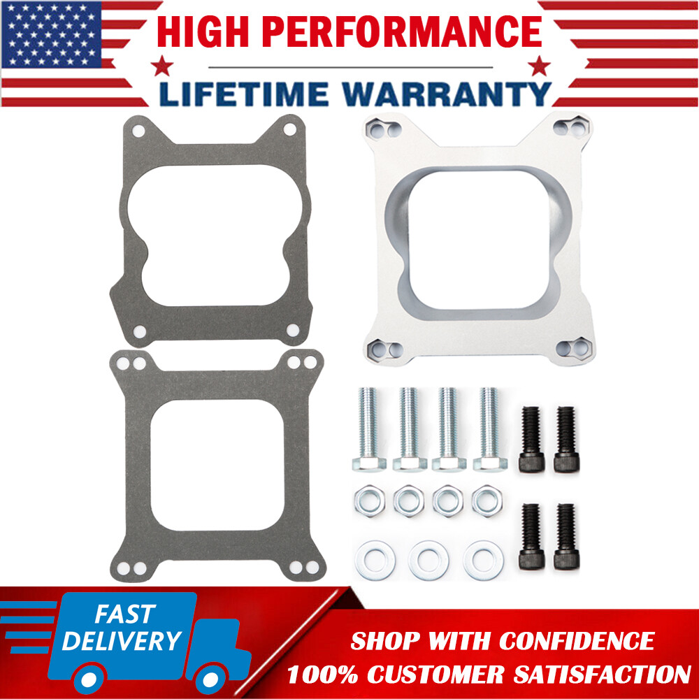1932 Carburetor Adapter Kit to Quadrajet QJet Spread Bore Square Bore