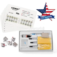 Dental Orthodontic Brackets Standard Roth/ Light Cure Bonding System Adhesive