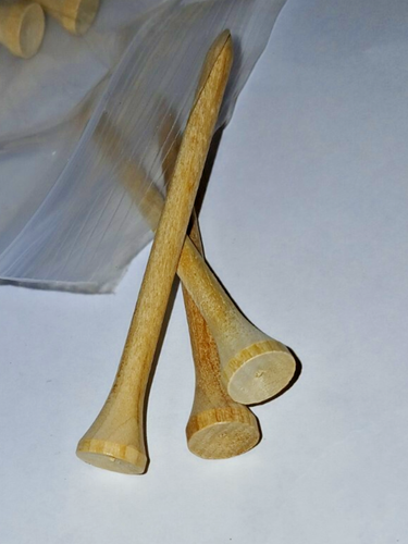 New 3 1/4" Wood Lot of 215 Brown and Red New - Picture 3 of 7