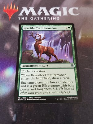 MTG. Kenrith's Transformation. Throne of Eldraine. 164/269. Nm | eBay