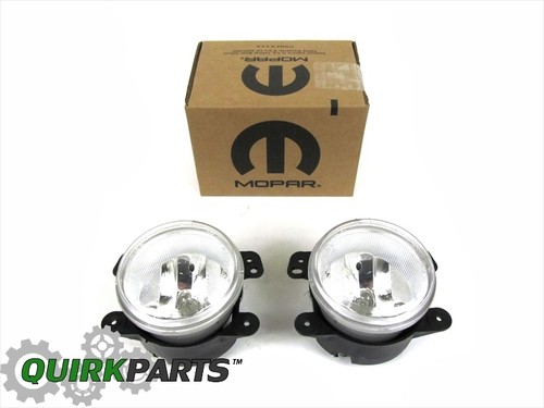 2010-2017 JOURNEY WRANGLER CHEROKEE DRIVING FOG LIGHT LAMP SET OF 2 MOPAR - Picture 4 of 6