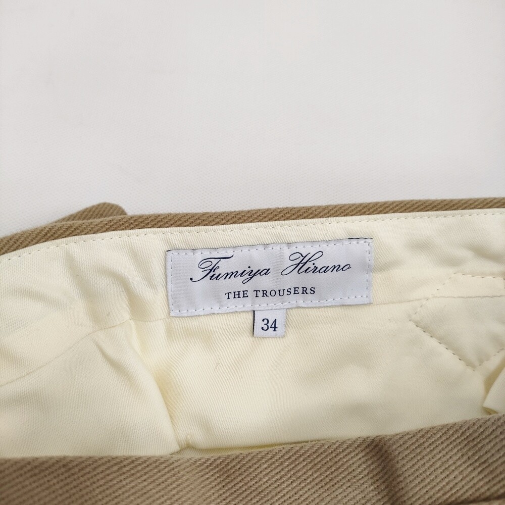 Fumiya Hirano THE TROUSERS REGENT HARRISONS 23AWP0121 34