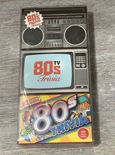 80's TV Trivia Card Game 100 Questions Of Classic TV Music Box Set W/Extra