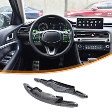 ABS Steering Wheel Extension Shifter Paddle Trim For Hyundai Elantra Genesis G70