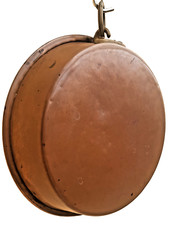 Antico tegame in rame 21 x 5 Cm. 385 Gr.