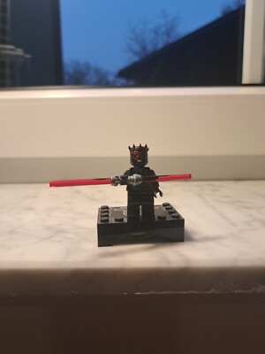 LEGO Star Wars Sith Minifigure - Darth Maul Evil Smile with Horns, and...
