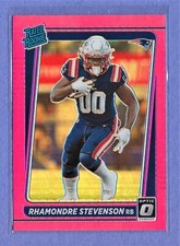2021 RHAMONDRE STEVENSON #286 Patriots Panini DONRUSS OPTIC Pink Prizm