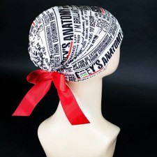 Surgical Scrub Hat for Women - Greys